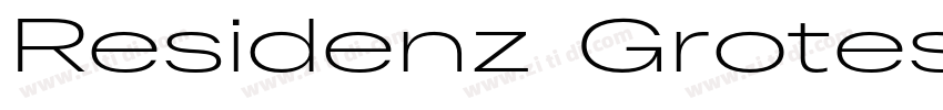Residenz Grotesk Ext字体转换 Residenz Grotesk Ext字体转换